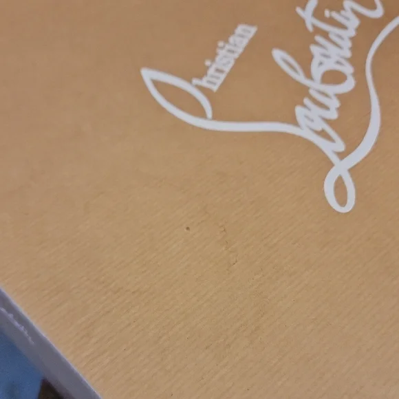 Christian Louboutin Black Choca Spikes 100 Kid Heels - Picture 14 of 16